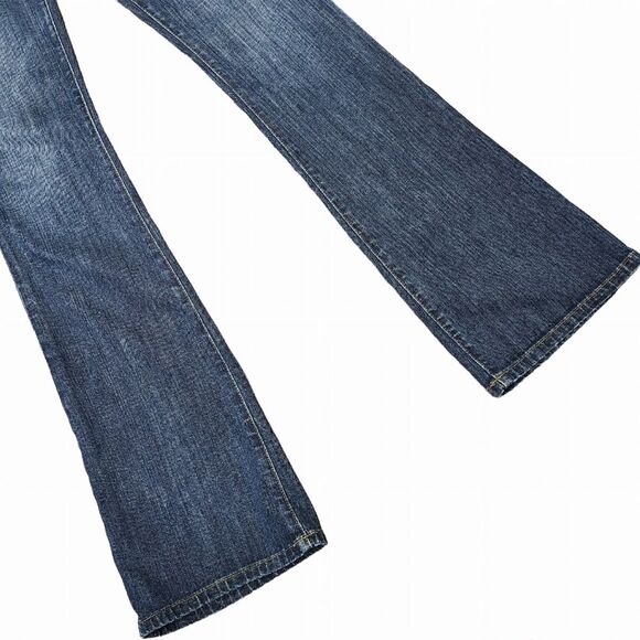 Joe's Jeans Women's 27 The Rocker Fit Burke Wash Flare Denim Jeans - Picture 4 of 16